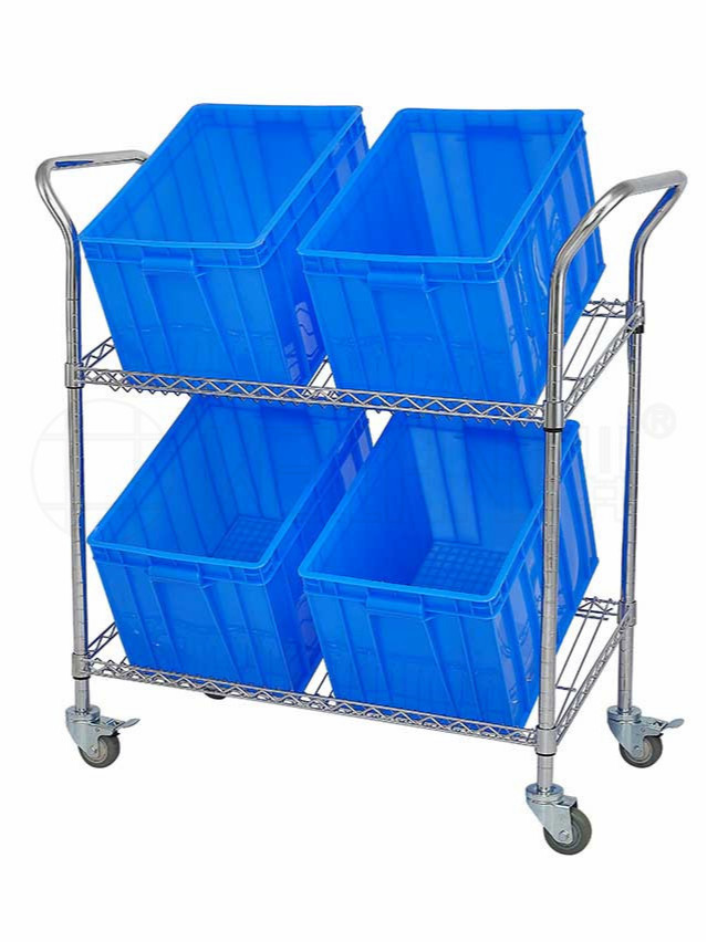 物料倉(cāng)庫(kù)貨品配件揀貨車手推車